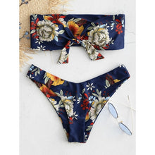 Load image into Gallery viewer, New Push up 2019 Bikini Set Women Ruffle Biquini Swimwear Low Waist Sexy Brazilian Ribbed Swimsuit Bather Beach maillot de bain