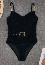 Load image into Gallery viewer, Women Push Up  Swimwear One Piece Swimsuit Female Bather Leopard Printed Bathing Suit Swim Lady Monokini 5222
